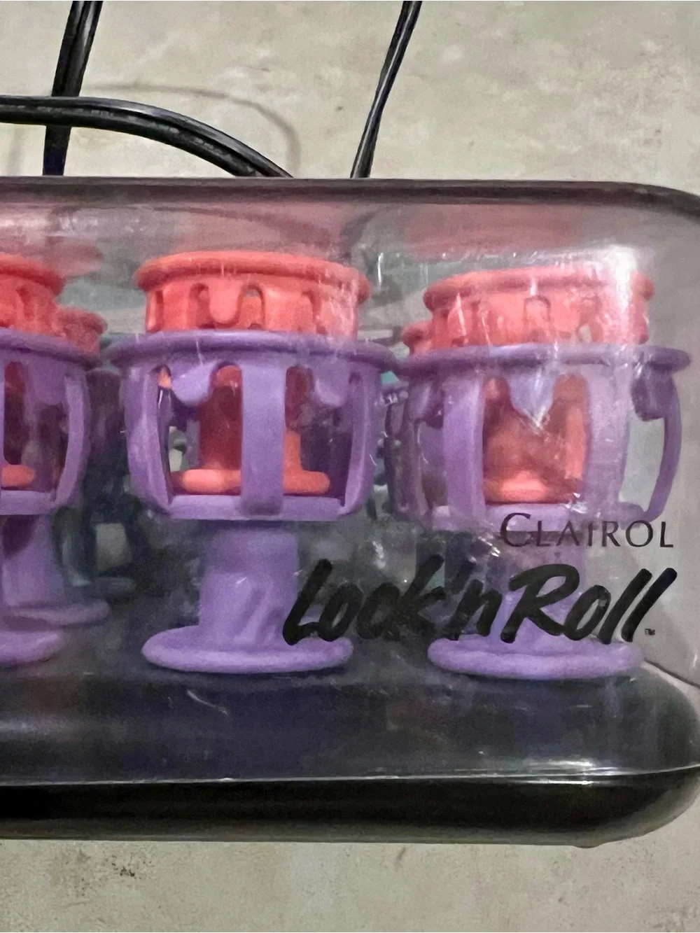 Electric Hot Rollers Set - Teal, Coral & Purple - Picture 2 of 2